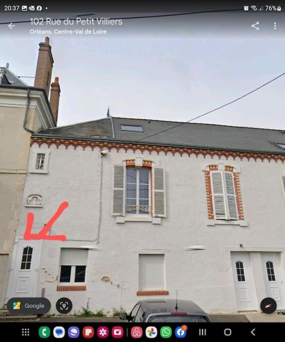 Orléans Appartement avec Parking Exterior foto